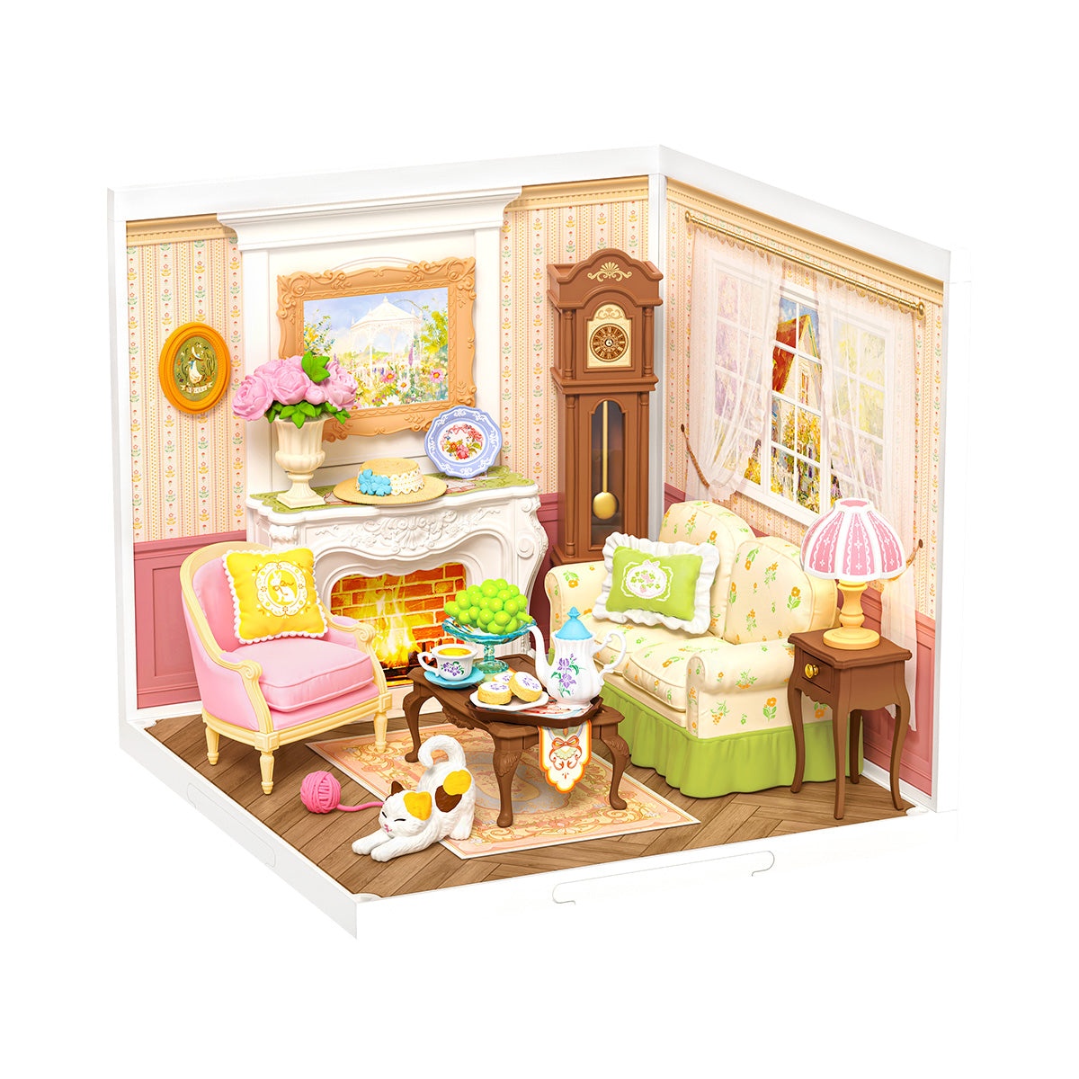 Set Super Creator Hora del Te en Vacaciones 84pcs con Luz LED