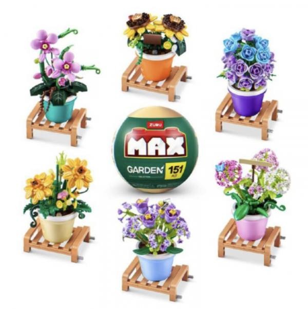 Bola Armable Sorpresa Max Garden Set de Plantas/jardin