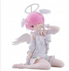 Figura Bandai Relax Time Ram Sweet Angel Ver. Re:Zero - Starting Life In Another World - Banpresto