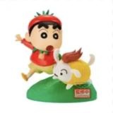 Figura Crayon Shinchan Vignette Figure Vegetable Costume Bandai / Banpresto