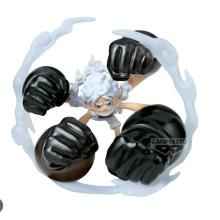 Figura One Piece World Collectable Figure Special Monkey D Luffy Gear5 Gum Gum Dawn Gatling Bandai / Banpresto