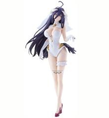 Figura Overlord Glitter&Glamours Albedo Wedding/Boda Ver 27cm Bandai / Banpresto