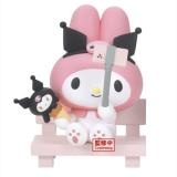 Figura Sanrio Characters Nakayoshi Memories My Melody Kuromi (A: My Melody) Banpresto/Bandai