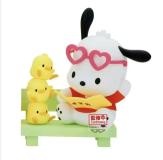Figura Sanrio Characters Nakayoshi Memories-Hangyodon Pochacco (B:Pochacco)