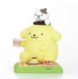 Figura Sanrio Nakayoshi Memories Vol.2 Cinnamoroll & Pompompurin (B:Pompompurin) Bandai / Banpresto