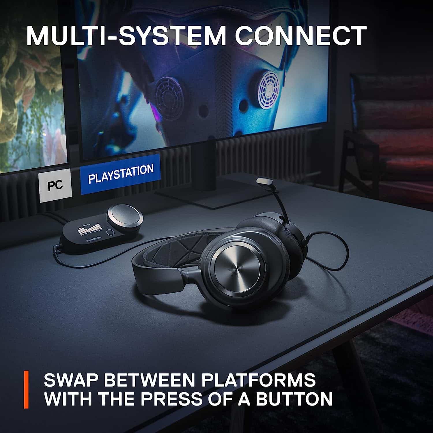 SteelSeries Arctis Nova Pro Negro — vista 3