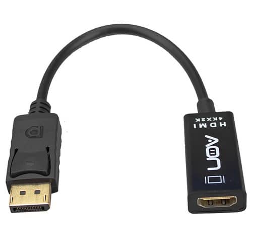 Adaptador AON Display Port A Hembra HDMI – 4k – AO-AD1014 — vista 2