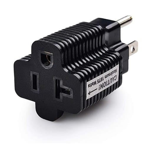 Adaptador Corriente Cable Matters 15A A 20 Amp NEMA 5-15 A 5-20R – Negro ( Para UPS) — vista 2