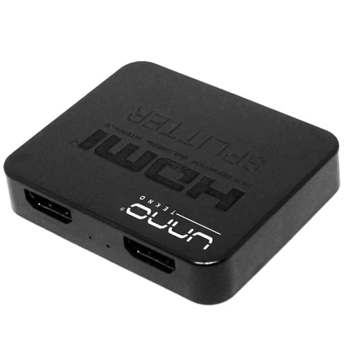Unno Tekno Splitter HDMI 1 Entrada – 2 Salidas 4Kx2K 3D – HB1204BK — vista 2