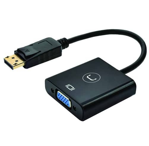 Unno Tekno Adaptador DISPLAY PORT A VGA – AD3006BK