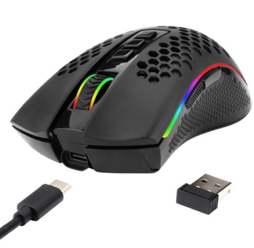 Redragon Storm M808 PRO RGB – Wireless — vista 2