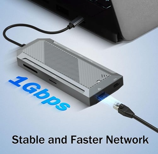 Hub Redragon CRUC-9 – 9 En 1 — vista 2