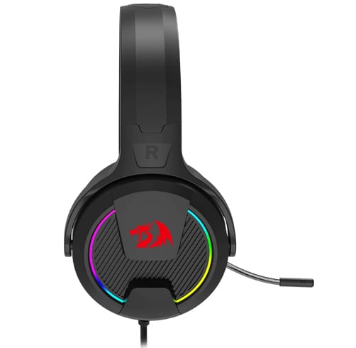 Redragon Rebellion – Negro – H315- RGB — vista 2