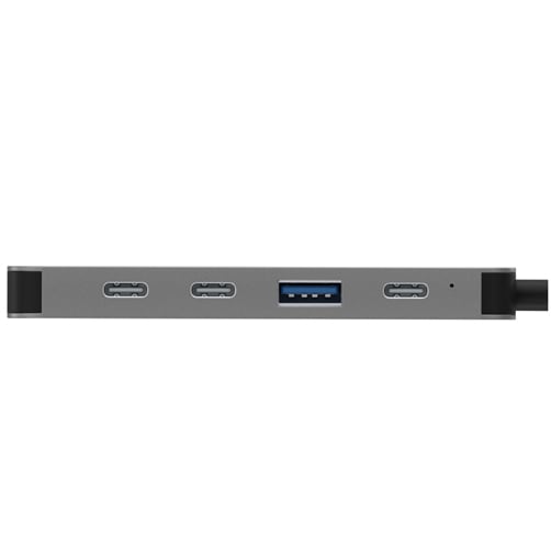 Hub Unno Tekno 4 Puertos – USB C – HB1012GY — vista 2