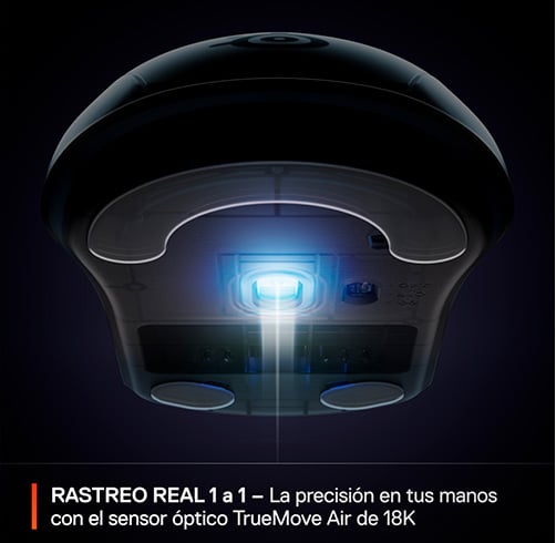 SteelSeries Rival 3 Wireless – Negro — vista 3