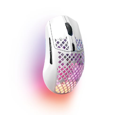 Steelseries Aerox 3 Wireless (2022) – Ghost — vista 2