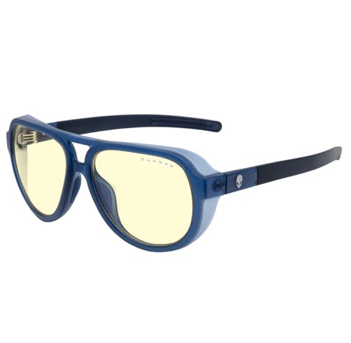 Gunnar X AlienWare – Roswell – Conspiracy Blue – Amber — vista 3