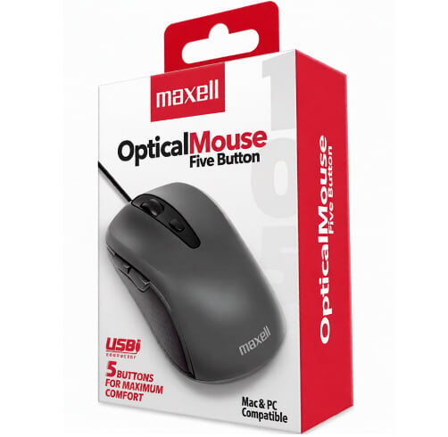 Maxell Optical USB-C – Gris — vista 3