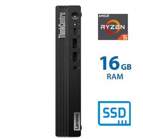 Computadora Lenovo ThinkCentre M75q Gen 5 – Ryzen 5 Pro 8500GE – 16GB – 512GB – W11Pro