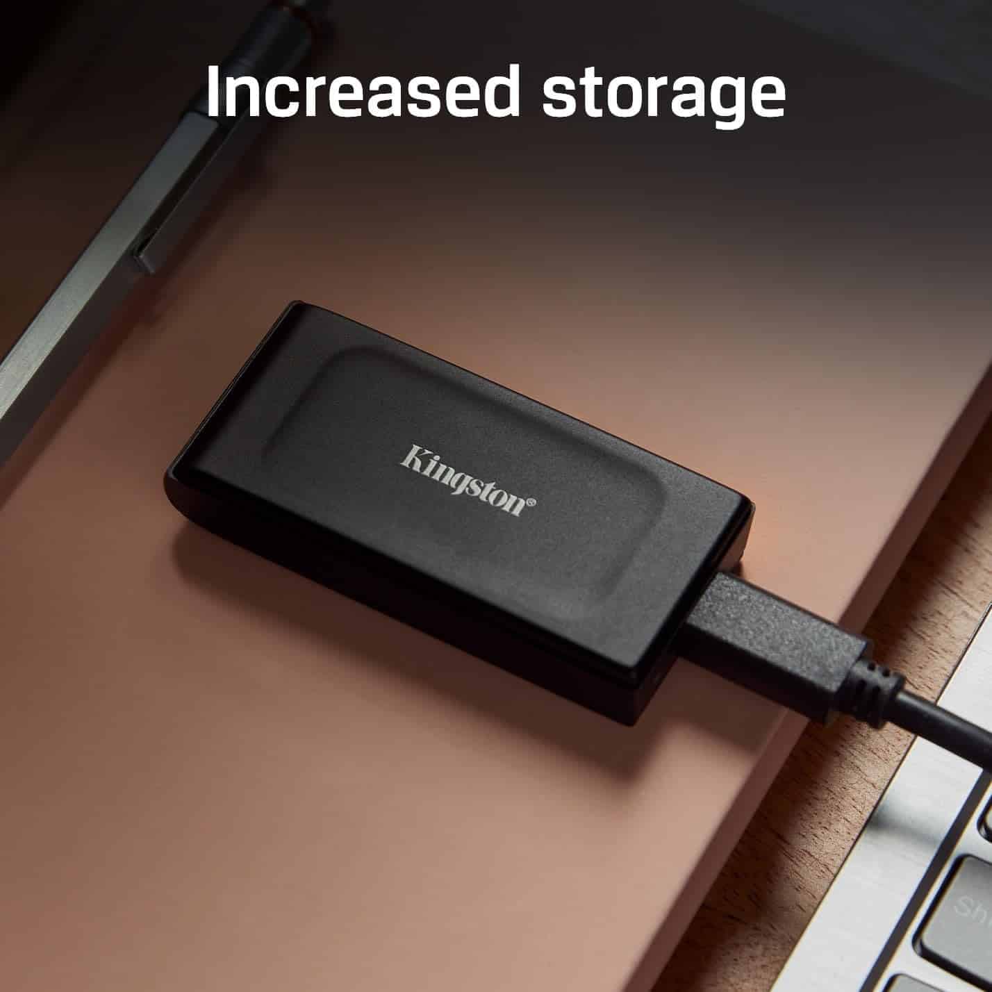 Kingston SSD Externo XS1000 – 1TB — vista 3