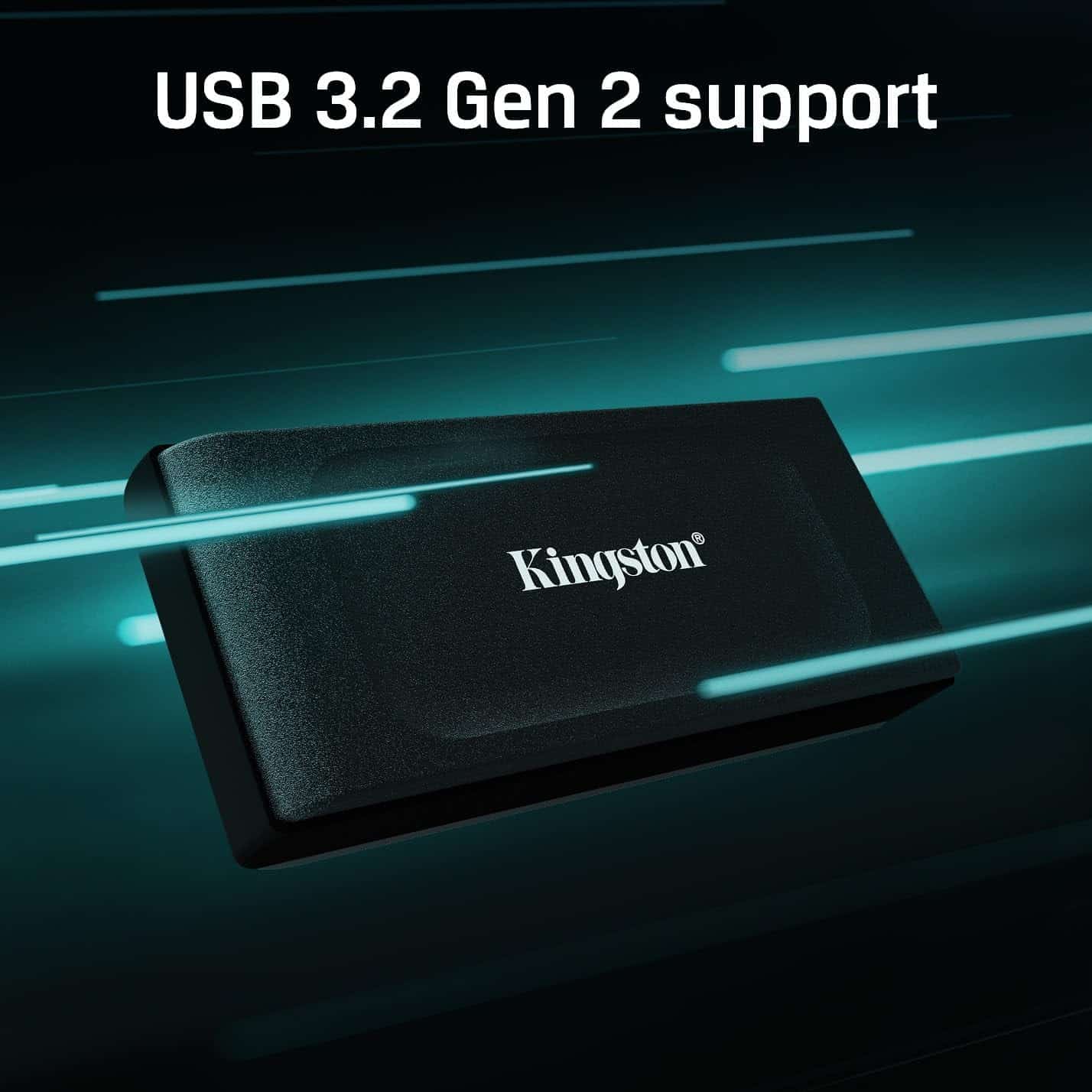 Kingston SSD Externo XS1000 – 2TB — vista 2