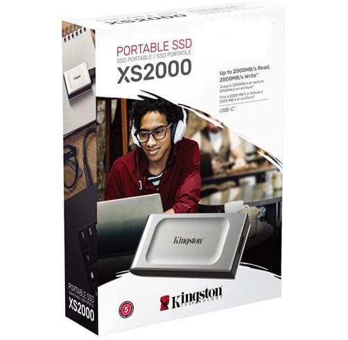 Kingston XS2000 1TB SSD Portátil