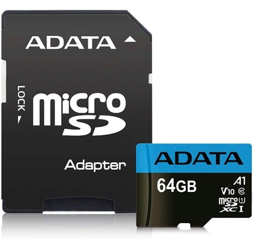 Micro SD Adata MicroSDXC UHS-I Clase 10 64 GB V10