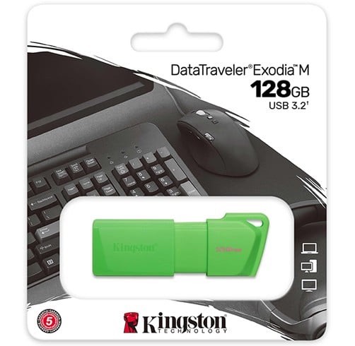 Kingston Datatraveler Exodia – 128 GB USB 3.2 – Verde