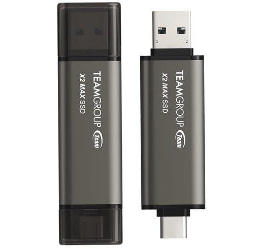 SSD Portable Teamgroup X2 Max – 1TB — vista 2