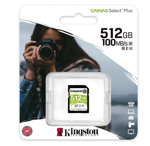 Kingston SD Canvas Select Plus – 512GB