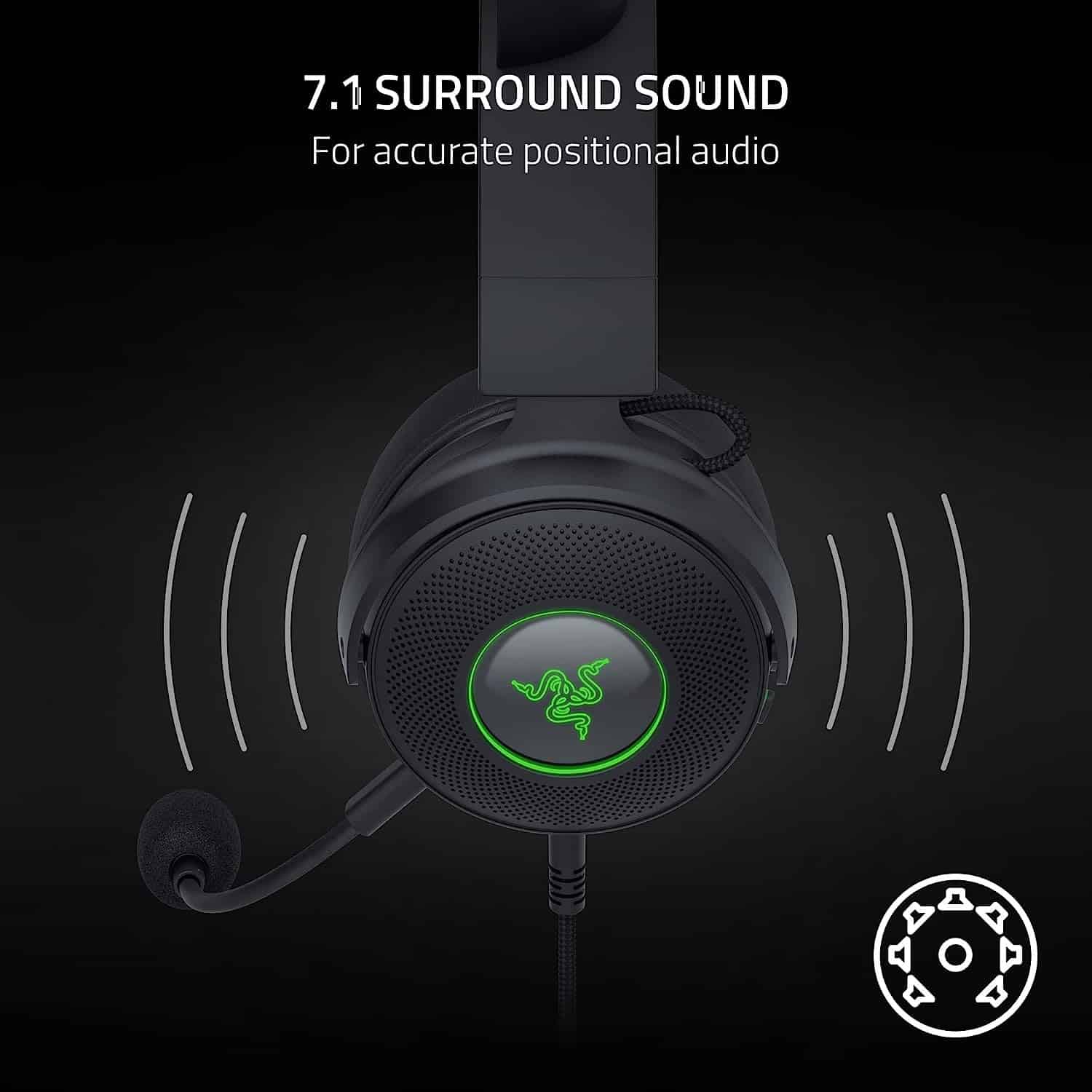 Razer Kraken Kitty Edition V2 Pro – Negro — vista 2