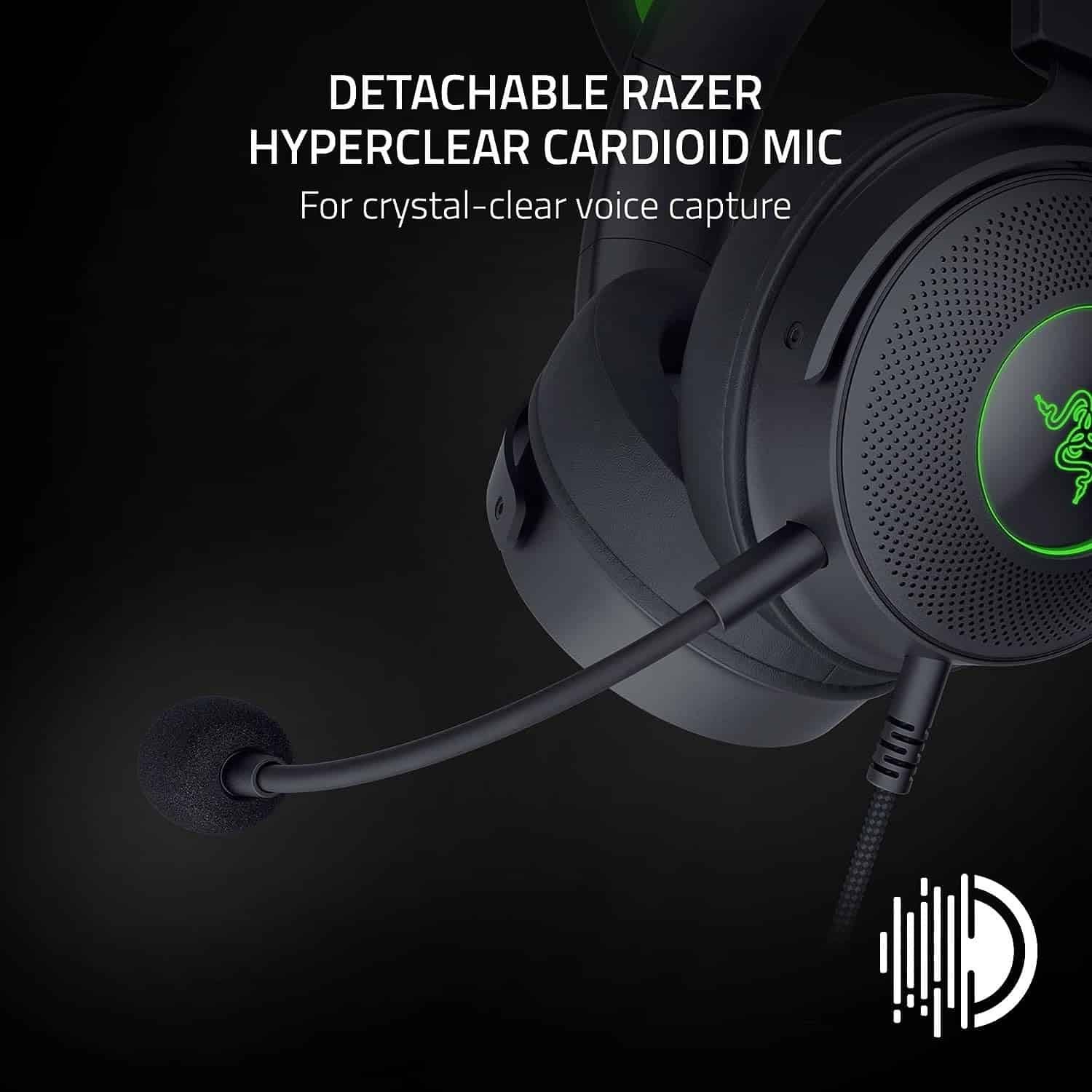 Razer Kraken Kitty Edition V2 Pro – Negro — vista 3