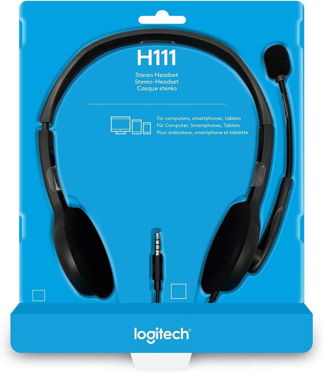 Logitech H111 — vista 3