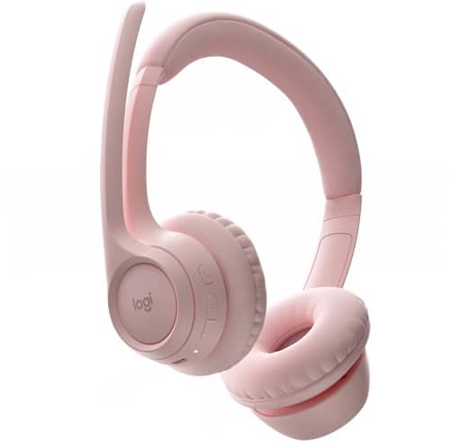 Logitech Zone Vibe 300 Bluetooth – Rose — vista 2