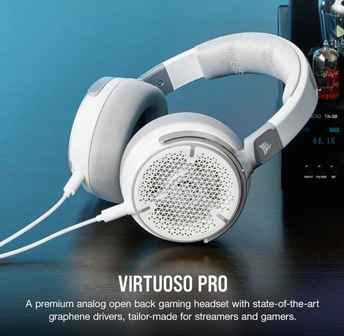 Corsair Virtuoso Pro – Blanco — vista 3