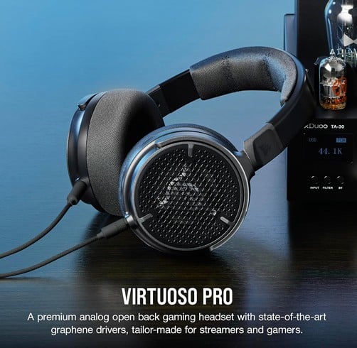 Corsair Virtuoso Pro – Negro — vista 3