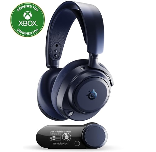 SteelSeries Arctis Nova Pro Omni – Xbox – Noise Cancellation – Wireless – Midnight Blue