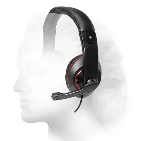 Argom Aero 64 – Stereo Multimedia+Mic – Negro — vista 2
