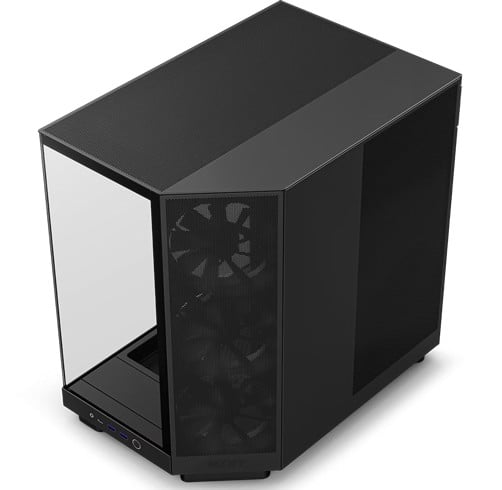 NZXT H6 Flow – Negro — vista 3