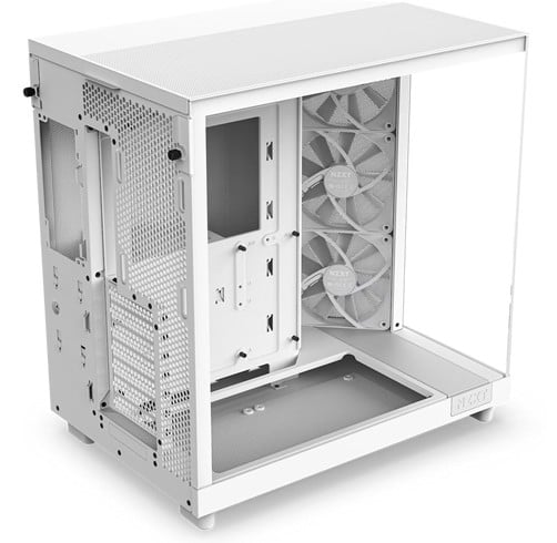 NZXT H6 Flow – Blanco — vista 3