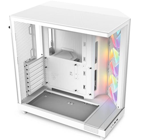 NZXT H6 Flow RGB – Blanco — vista 2