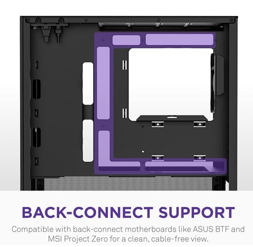NZXT H3 Flow – Negro — vista 3