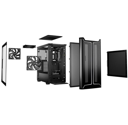 Be Quiet! Pure Base 501 DX – Negro — vista 3
