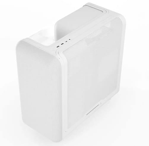 Hyte X50 – Snow White — vista 2
