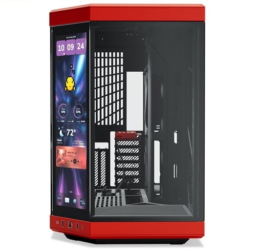 Hyte Y70 Touch Infinite – Black Cherry — vista 2