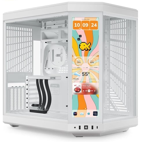 Hyte Y70 Touch Infinite – Snow White