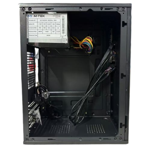 M-Tek – Negro + Fuente De Poder 600w — vista 3