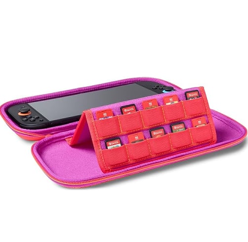 Estuche PowerA Para Nintendo Switch 2 Super Mario Mario And Friends – Rojo — vista 3