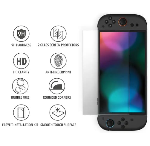 Next Protector Elite Glass 2-Pack Para Nintendo Switch 2 — vista 3