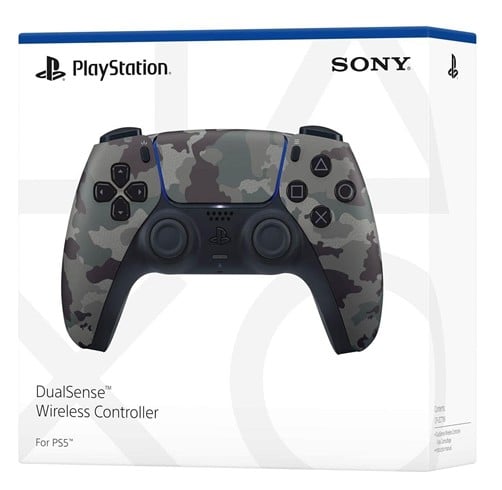 Sony Playstation PS5 Dual Sense Wireless – Grey Camouflage